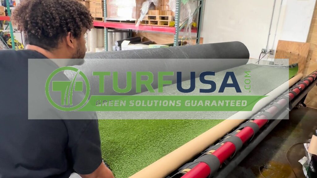 Turf USA operations and turf cutting